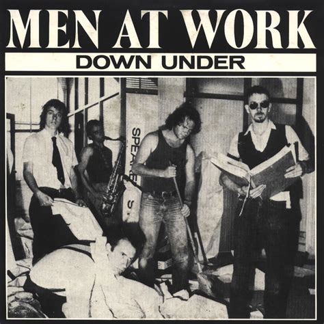 Down under men at work - Down Under Lyrics by Men at Work from the Men at Work and Friends album- including song video, artist biography, translations and more: Traveling in a fried-out combie On a hippie trail, head full of zombie I met a strange lady, she made me nervous She…